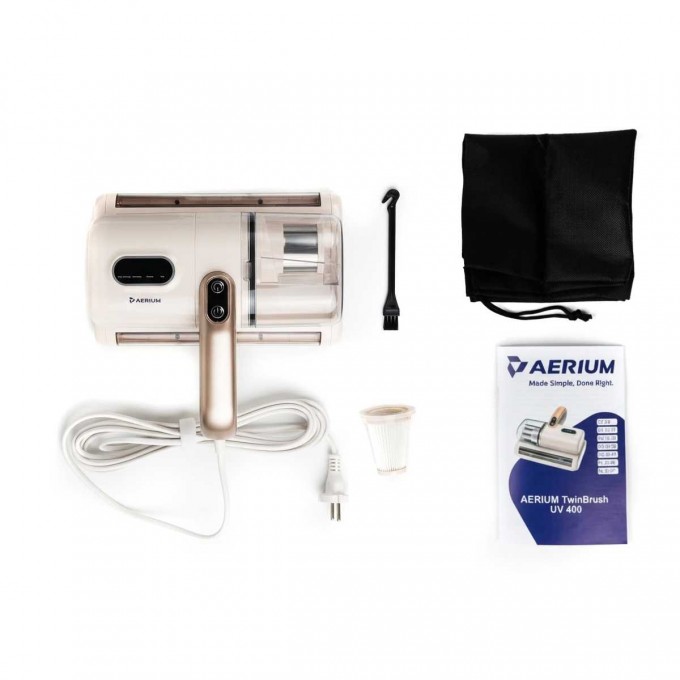 Ruční vysavač na čalounění AERIUM TwinBrush UV400