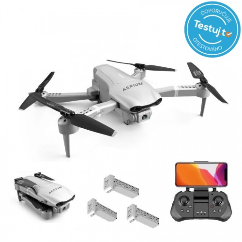 Dron AERIUM Nocchi 4K Dual Camera GPS V2 - 3 baterie