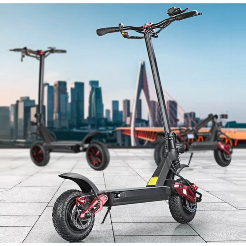 Terénní elektrokoloběžka AERIUM Ecorider 3600 W Dual černá