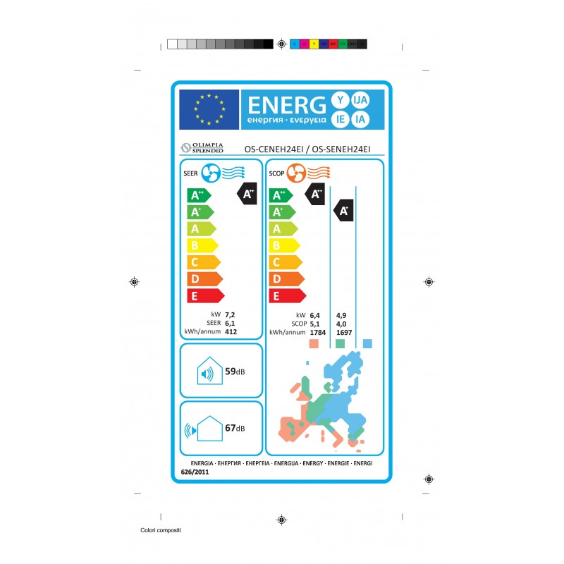 Klimatizace Olimpia Splendid ARYAL S1 E Inverter 24
