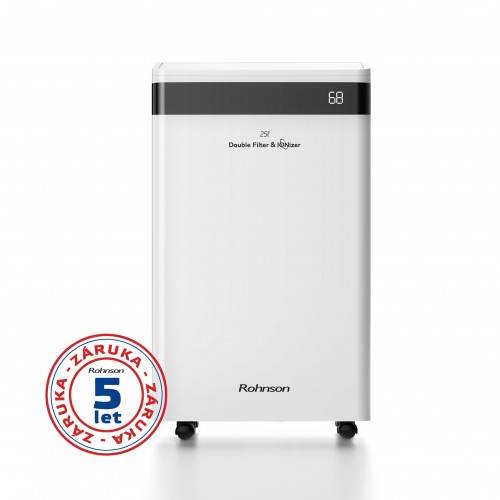 Odvlhčovač vzduchu Rohnson R-91125 Double Filter & Ionizer