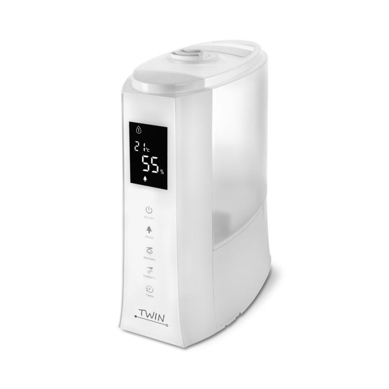 Zvlhčovač vzduchu Airbi Twin bílý Recenze