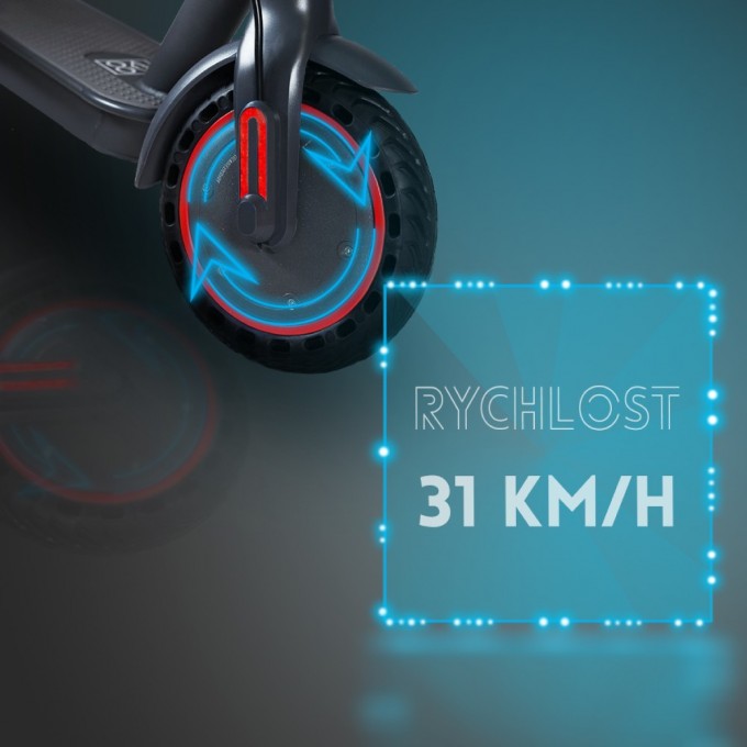 Elektrokoloběžka AERIUM AOVO PRO černá