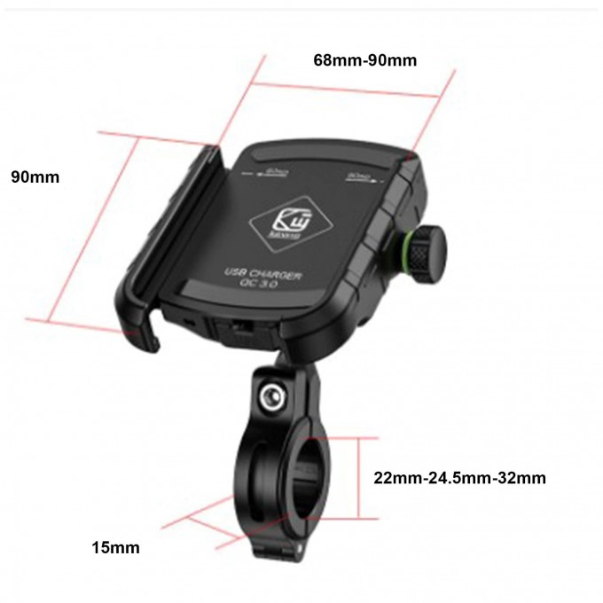 Držák na mobilní telefon AERIUM