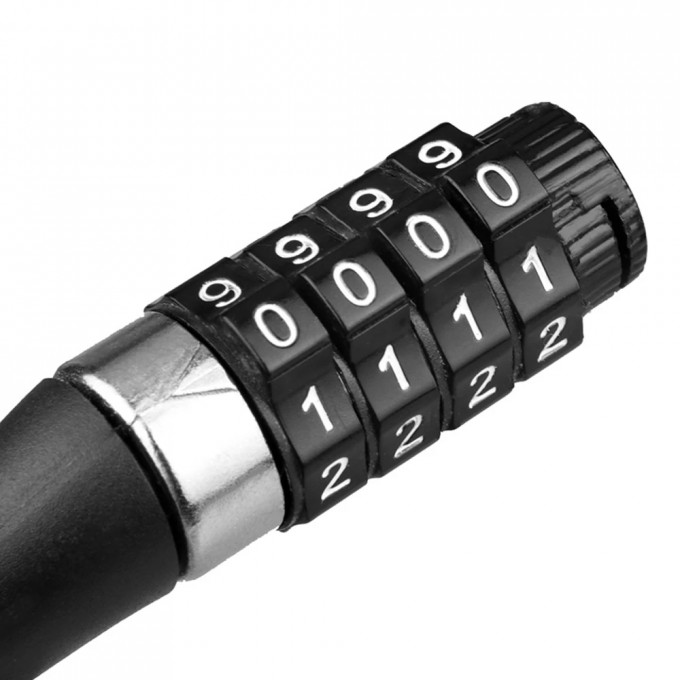 Zámek na koloběžku AERIUM 4DIGIT mini černý