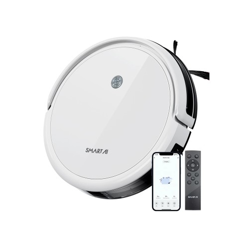 Robotický vysavač s mopem AERIUM SmartAI G50 černý