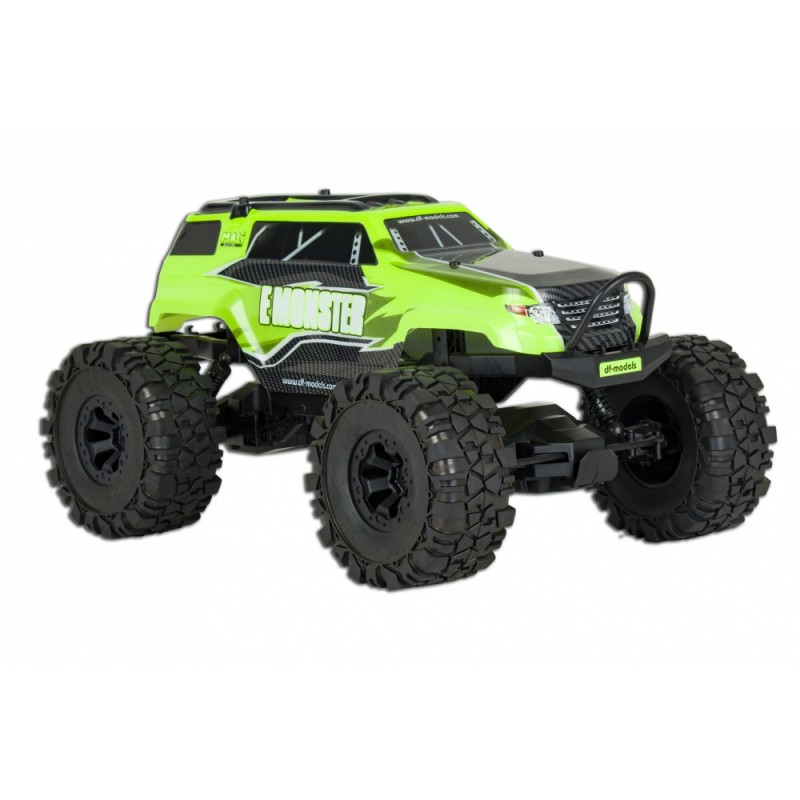 RC auto DF MODELS Crawler E Monster (1:10) - zelená