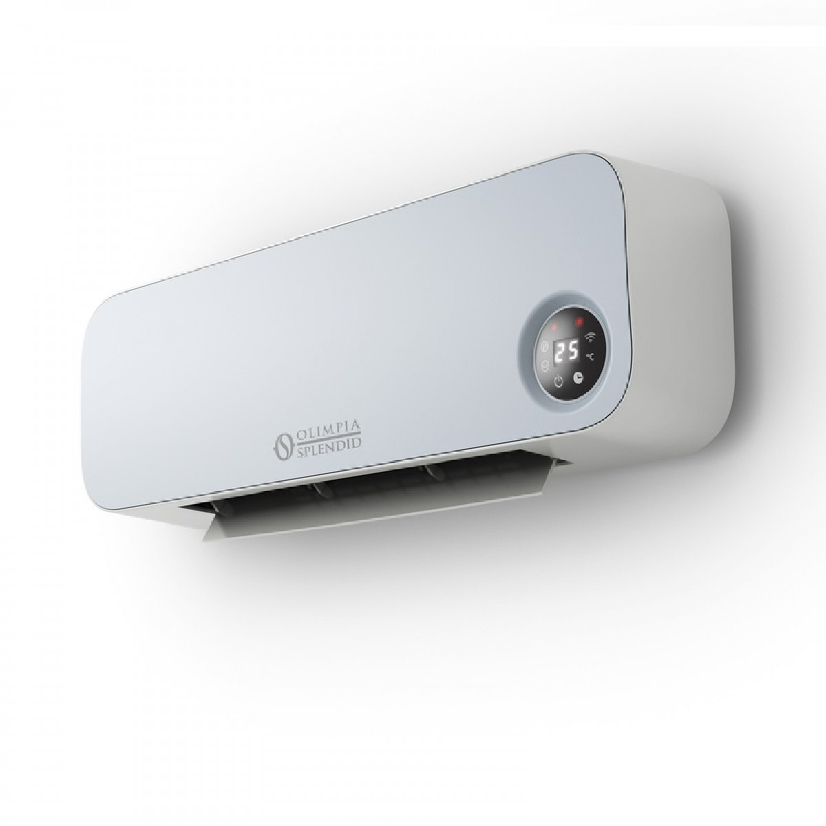 Keramické nástěnné topidlo Olimpia Splendid CALDO SKY B WIFI, rychlý nástup tepla, topný výkon až 2 kW, digitální termostat, časovač, Wi-Fi ovládání