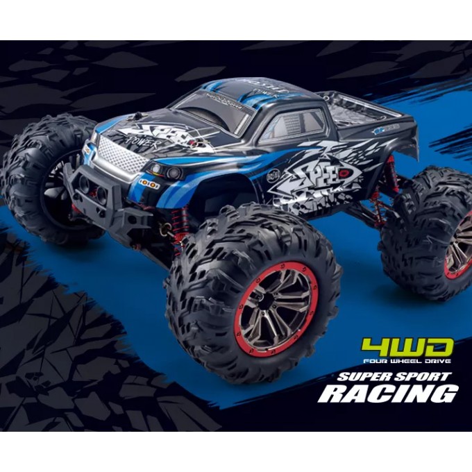 Terénní RC auto AERIUM HOSHI SPEED (1:10) žluté - 2 baterie