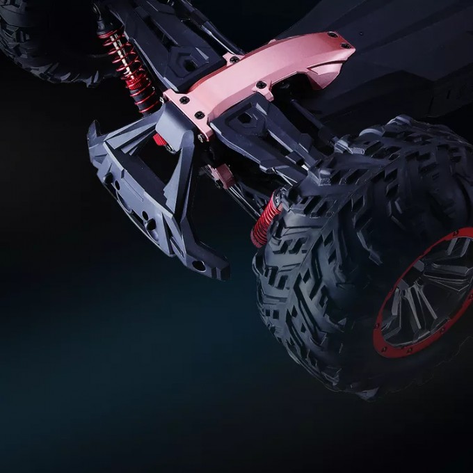 Terénní RC auto AERIUM HOSHI SPEED (1:10) žluté - 2 baterie