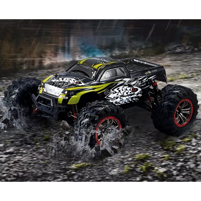 Terénní RC auto AERIUM HOSHI SPEED (1:10) žluté - 2 baterie