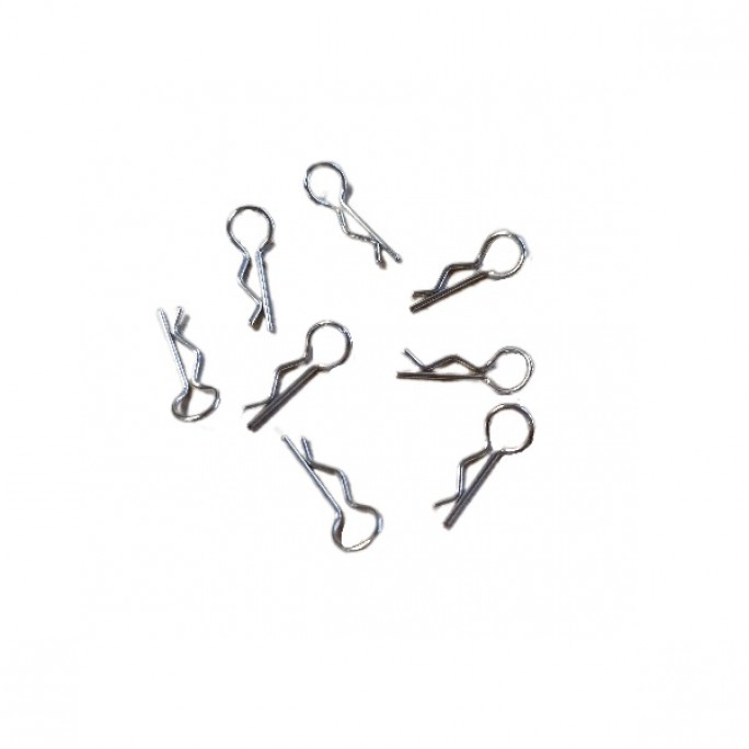 Náhradní set 8 úchytů karoserie pro RC auto AERIUM HOSHI SPEED (1:10)