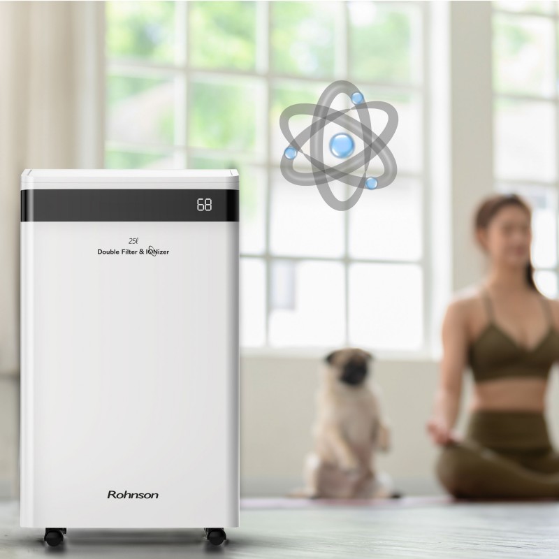 Odvlhčovač vzduchu Rohnson R-91125 Double Filter & Ionizer