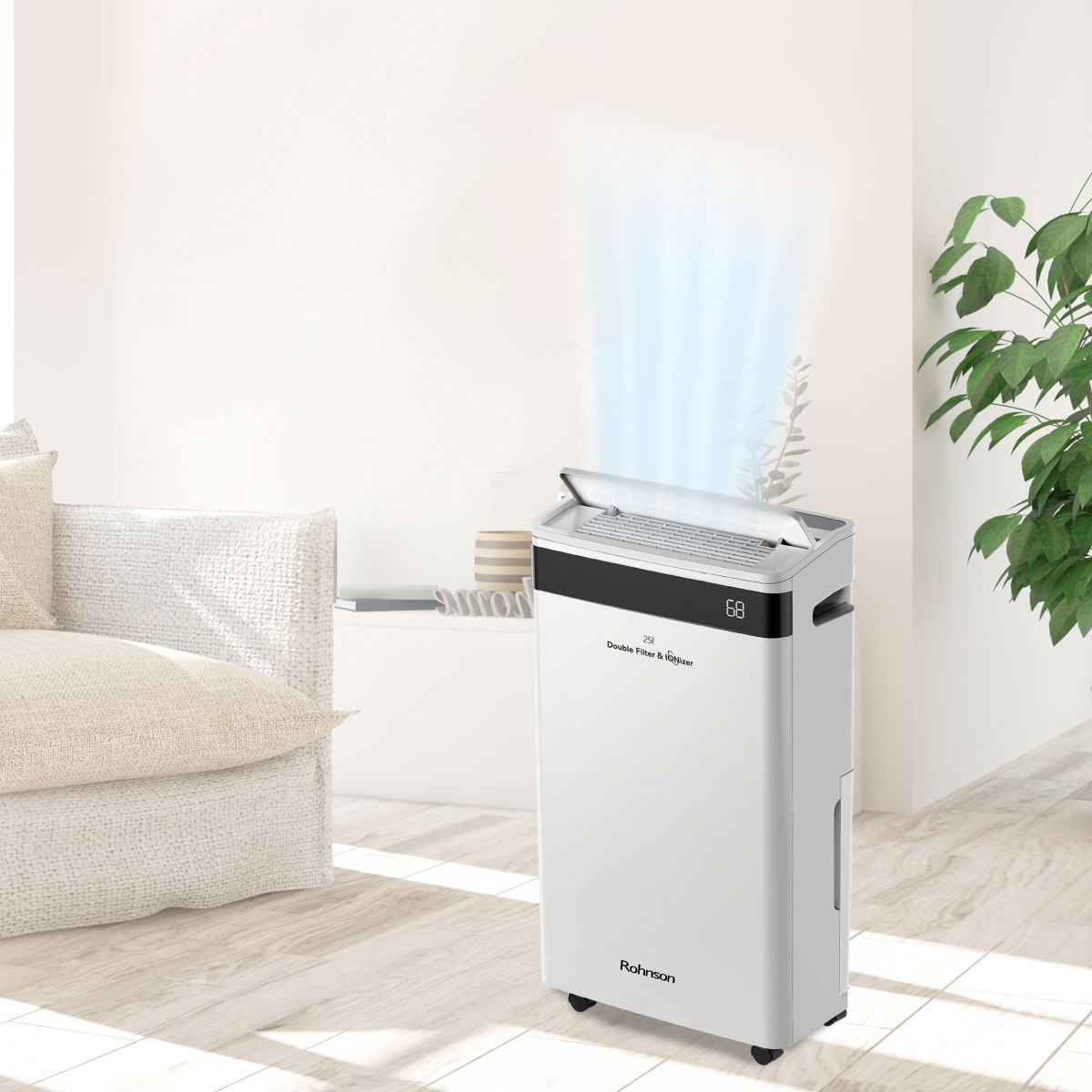 Odvlhčovač vzduchu Rohnson R-91125 Double Filter & Ionizer