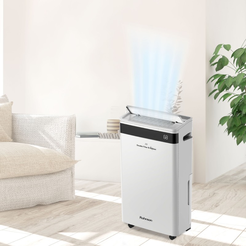 Odvlhčovač vzduchu Rohnson R-91125 Double Filter & Ionizer