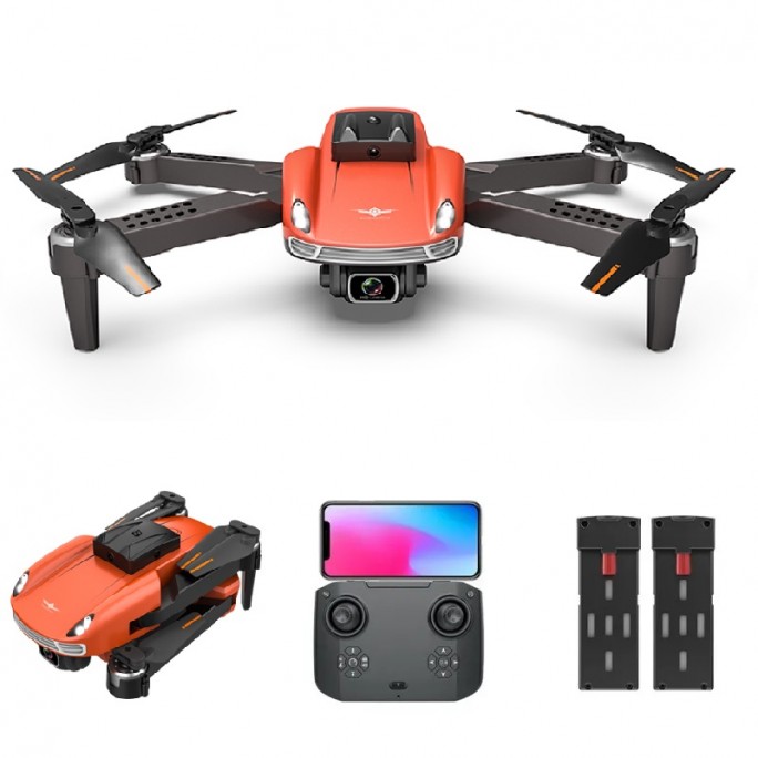 Dron AERIUM KF 4K Dual Camera oranžový - 2 baterie