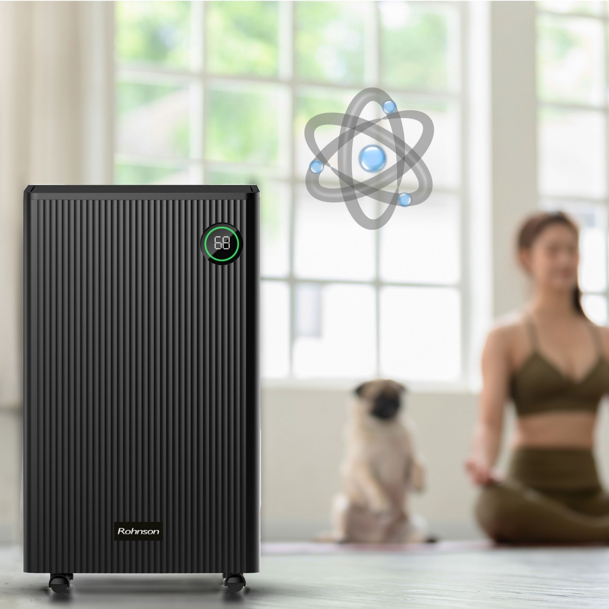 Odvlhčovač vzduchu Rohnson R-91120 Double Filter & Ionizer Recenze