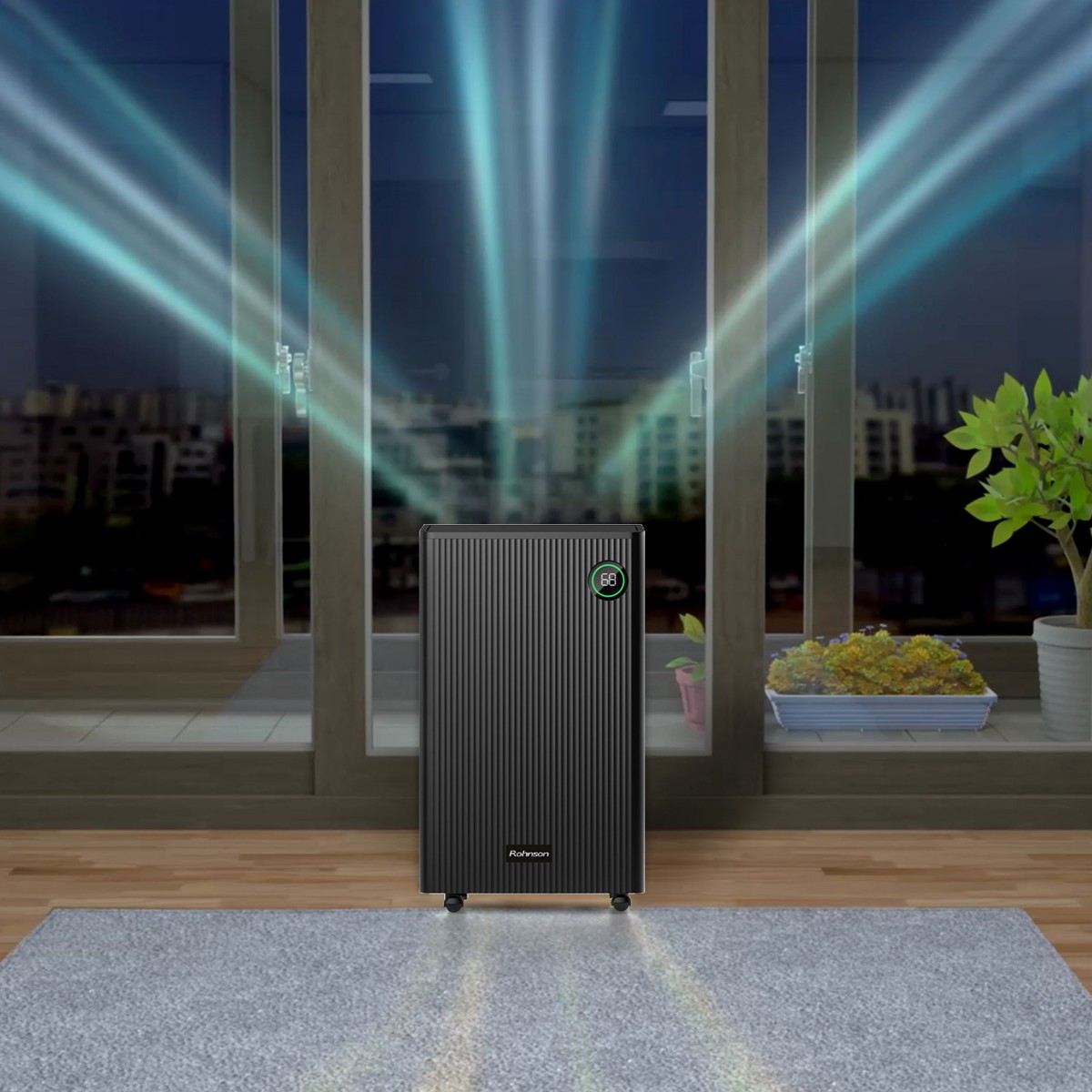 Odvlhčovač vzduchu Rohnson R-91120 Double Filter & Ionizer Recenze