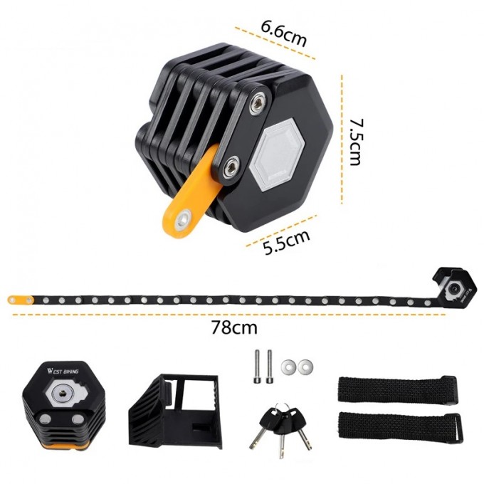 Zámek na koloběžku AERIUM WEST BIKING