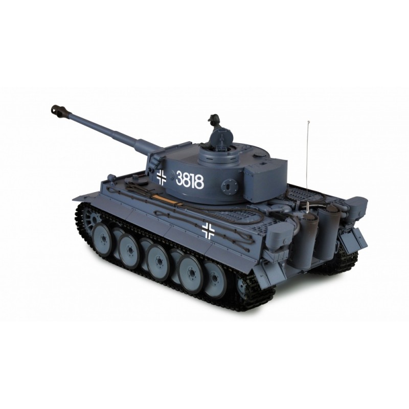 RC tank AMEWI TIGER IR+BB (1:16) - šedá