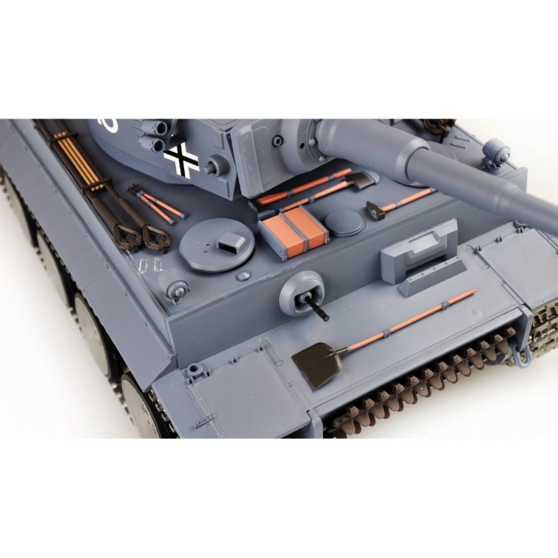 RC tank AMEWI TIGER IR+BB (1:16) - šedá