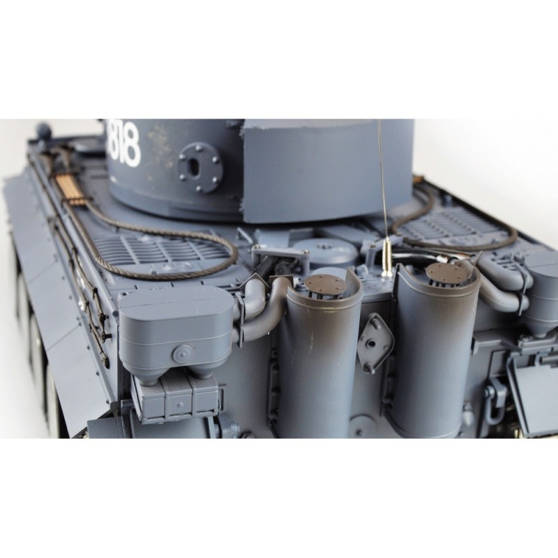 RC tank AMEWI TIGER IR+BB (1:16) - šedá