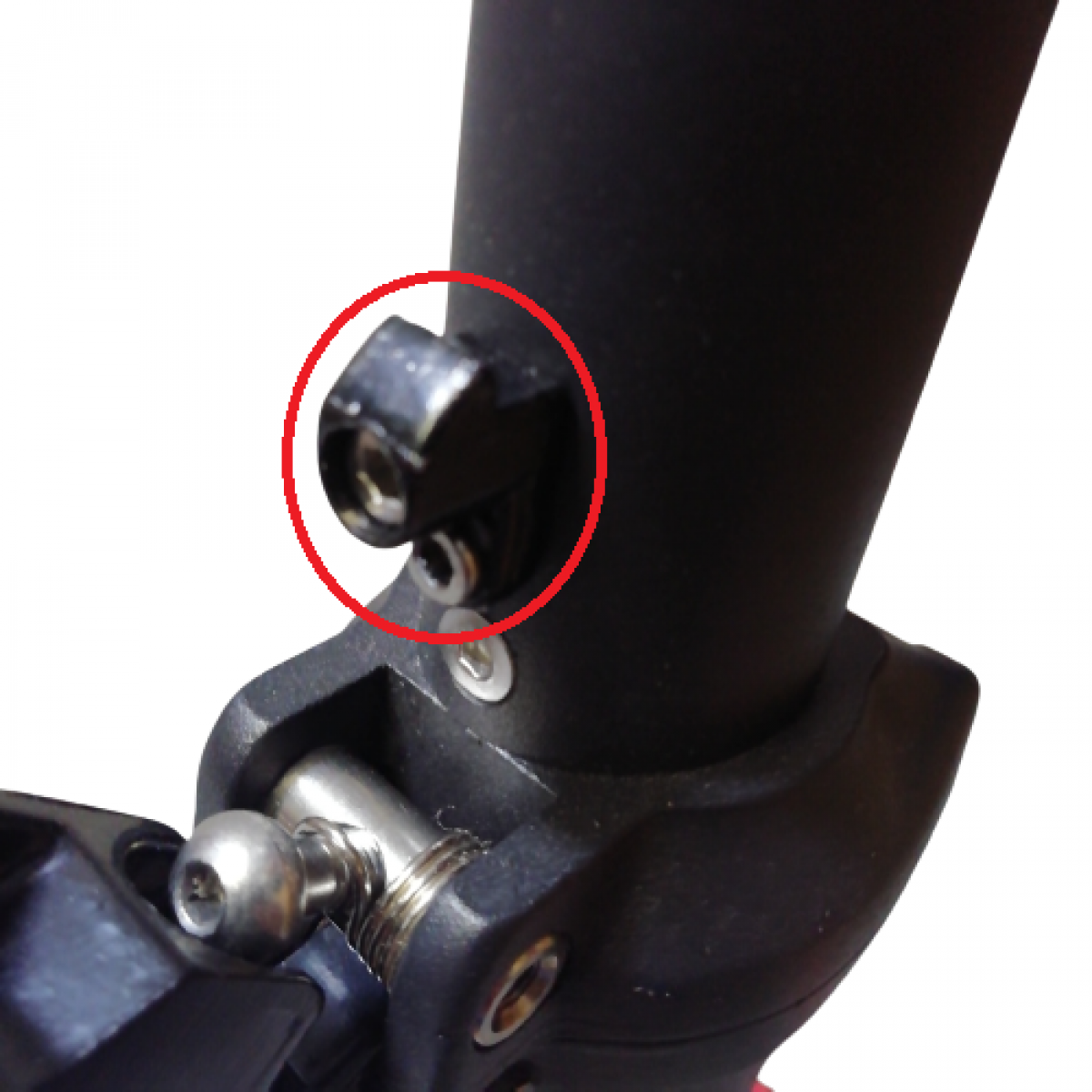 Součástka pro zamykací mechanismus sloupku řízení koloběžky AERIUM AOVO PRO