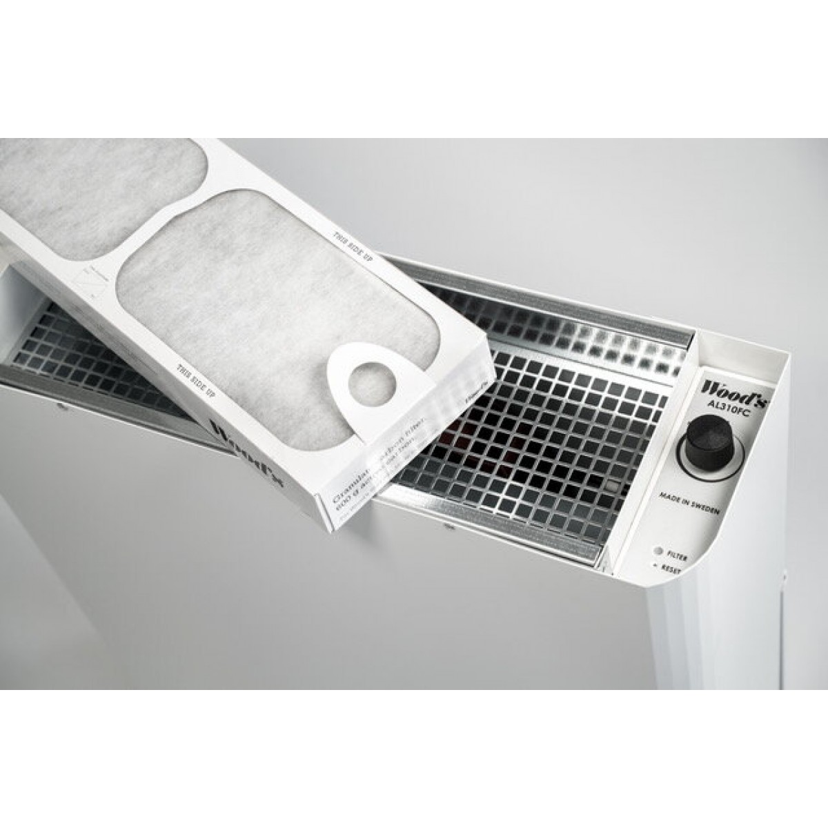 Čistička vzduchu Woods AL310 FC Recenze