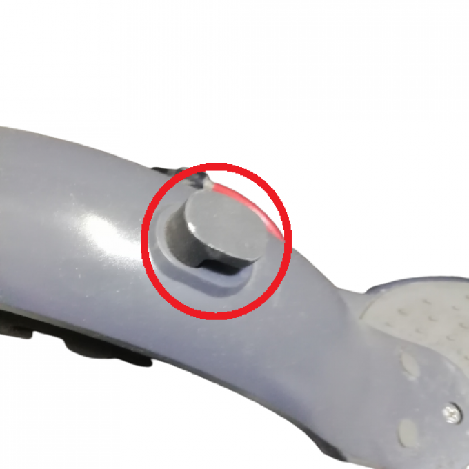 Náhradní závlačka na zadní blatník AERIUM AOVO PRO / T350 / S350 Náhradní závlačka na zadní blatník AERIUM AOVO PRO / T350 / S350