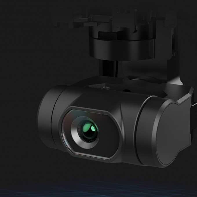 Dron AERIUM Hubsan Blackhawk 2 GPS 4K Combo černý - 2 baterie