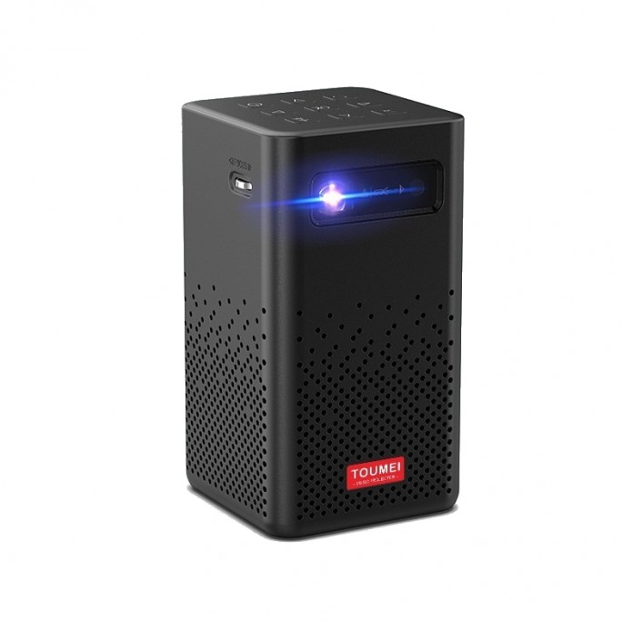 Mini přenosný projektor s baterií AERIUM P8000 DLP Wi-Fi Super Bass