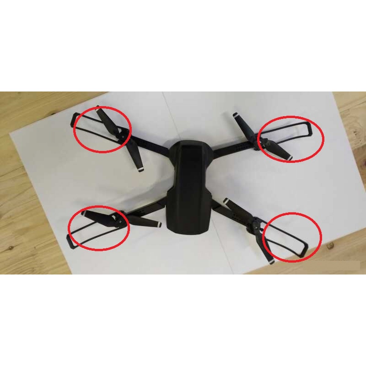 Náhradní set 4 chráničů vrtulí pro dron AERIUM KF 4K