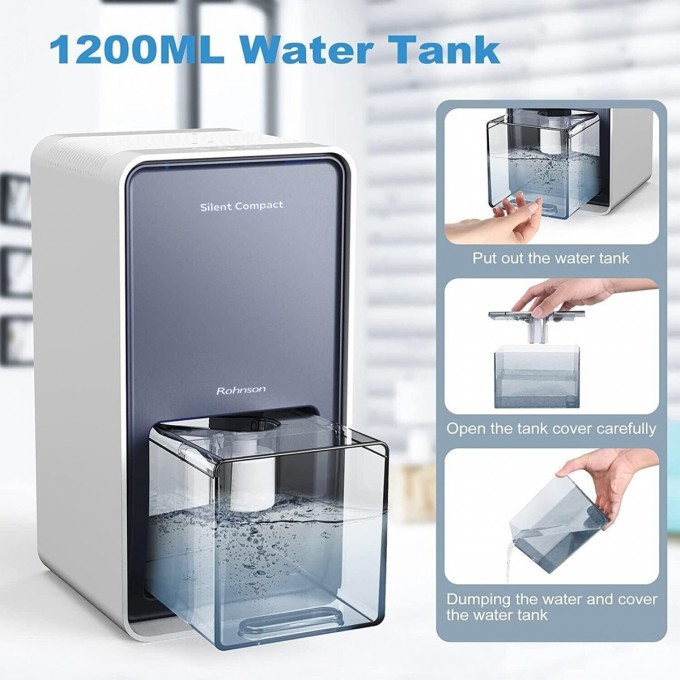 Odvlhčovač vzduchu Rohnson R-9002 Silent Compact