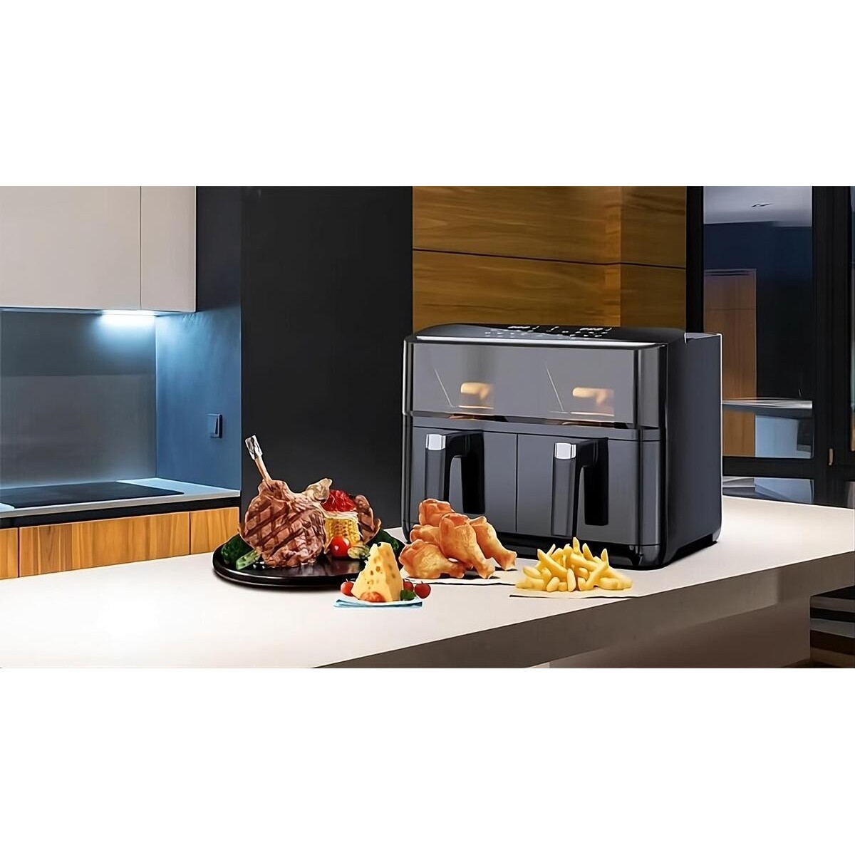 Horkovzdušná fritéza AERIUM CrispWave FA300 DUAL ZONE - zánovní