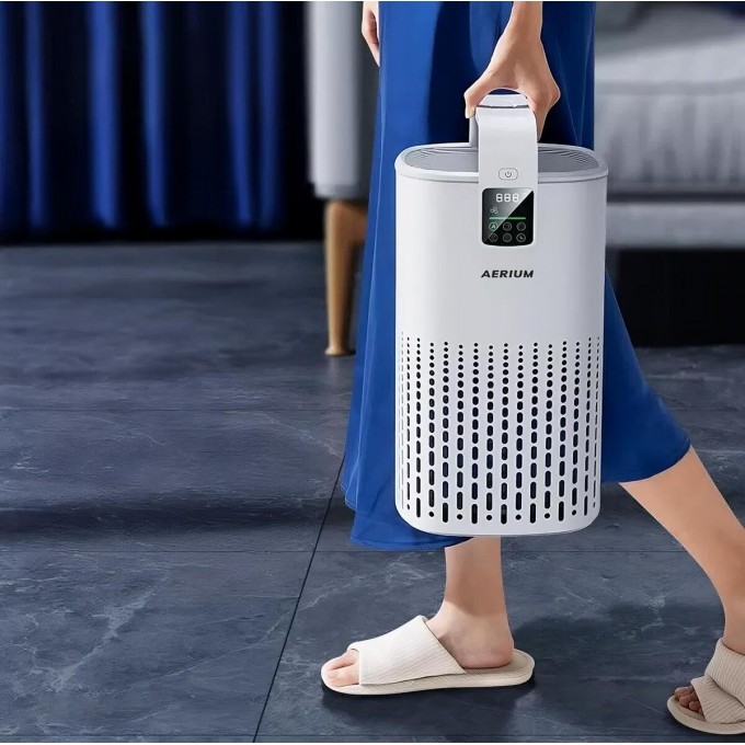 Čistička vzduchu AERIUM PureSteel Q3 HEPA Wi-Fi - rozbaleno