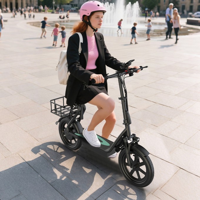 Elektrokoloběžka AERIUM AOVO PRO COMFORT V2 černá - rozbaleno