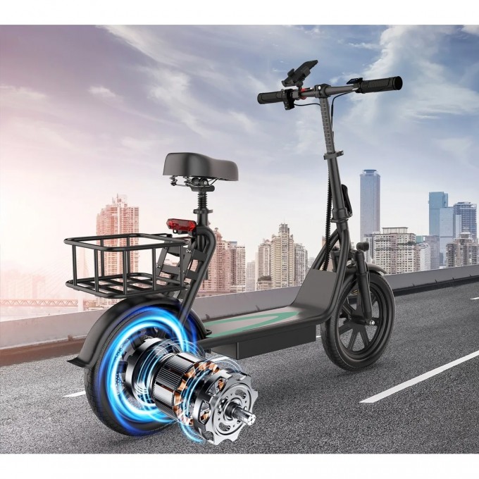 Elektrokoloběžka AERIUM AOVO PRO COMFORT V2 černá - rozbaleno