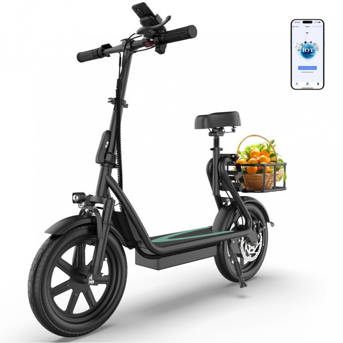 Elektrokoloběžka AERIUM AOVO PRO COMFORT V2 černá - rozbaleno