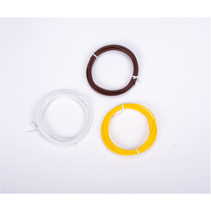 Náhradní filamenty AERIUM pro 3D Pera 1,75 mm PCL 3 metry x 3 barvy Náhradní filamenty AERIUM pro 3D Pera 1,75 mm PCL 3 metry x 3 barvy