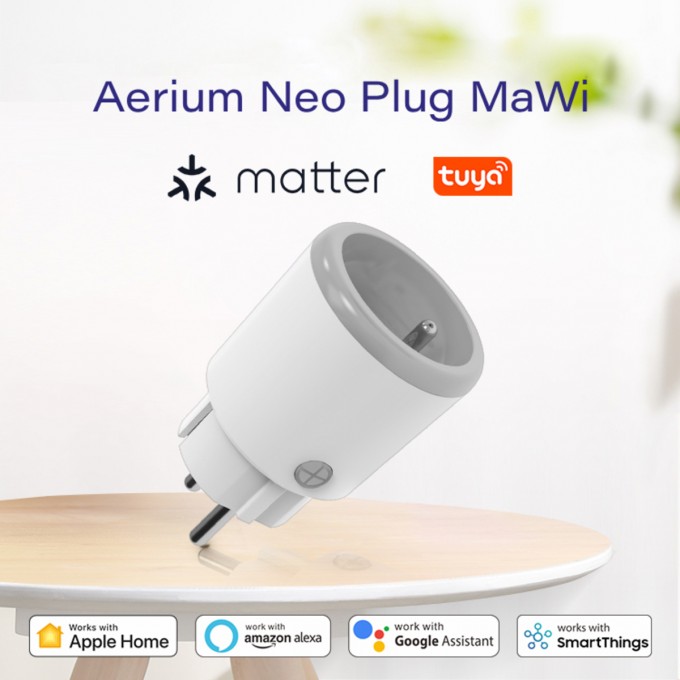 Chytrá zásuvka AERIUM Neo Plug MaWi