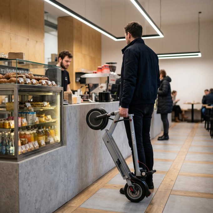 Elektrokoloběžka AERIUM SmoothRide Ultra - rozbaleno