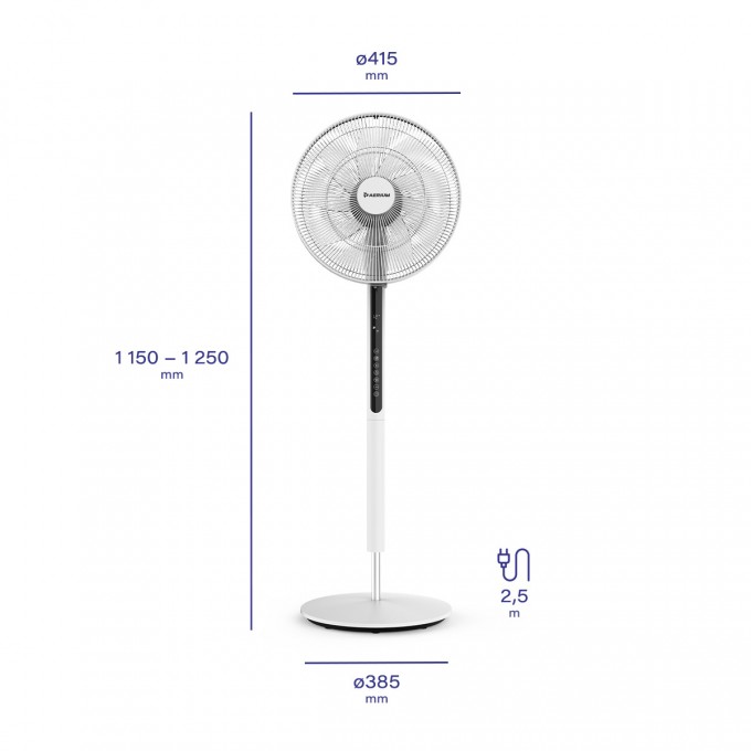 Stojanový ventilátor AERIUM SilentFlow R320
