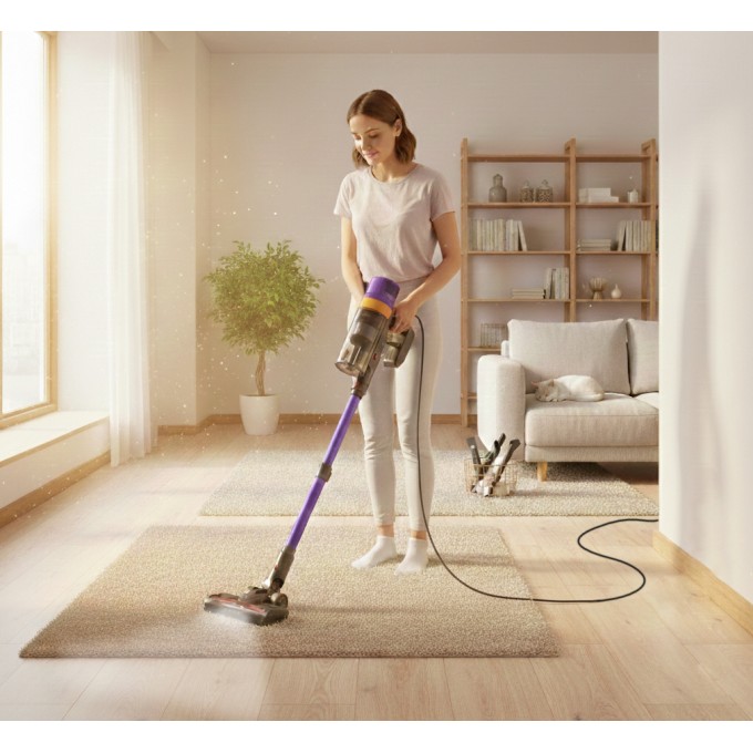 Bezsáčkový drátový tyčový vysavač AERIUM TurboClean AC500