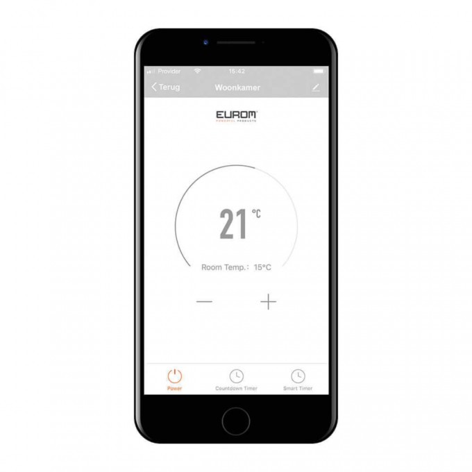 Elektrický konvektor EUROM Alutherm 2000 Wifi