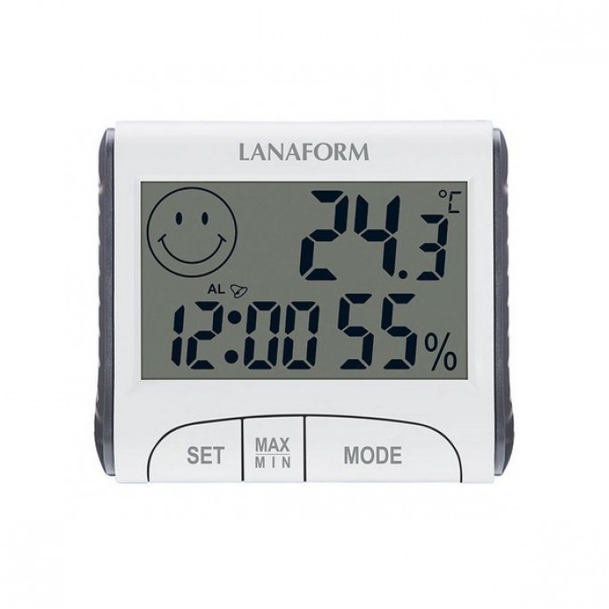 Digitální teploměr a vlhkoměr - Lanaform LA120701 Digitální teploměr a vlhkoměr - Lanaform LA120701