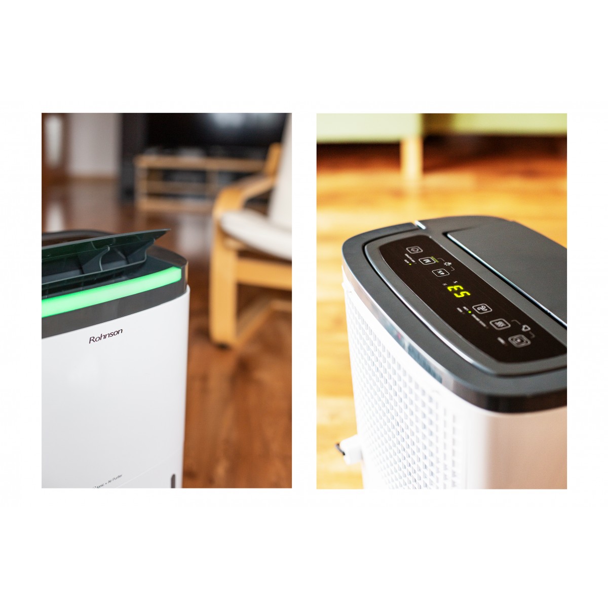 Odvlhčovač Rohnson R-9630 Ionic + Air Purifier Recenze