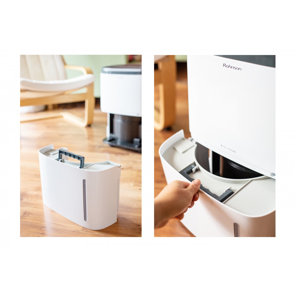 Odvlhčovač Rohnson R-9630 Ionic + Air Purifier Recenze