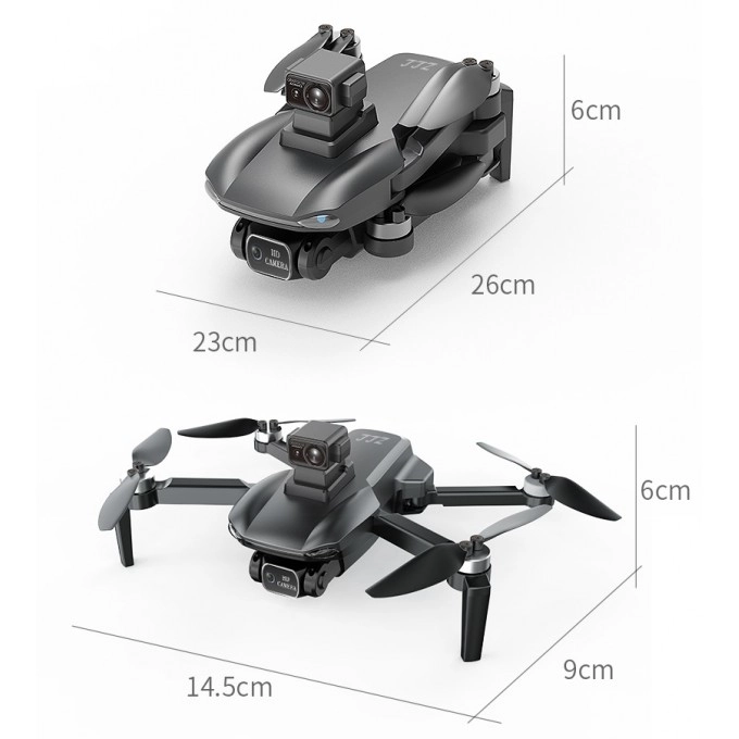 Dron AERIUM MAX 108 LASER 4K Dual Camera GPS - 3 baterie