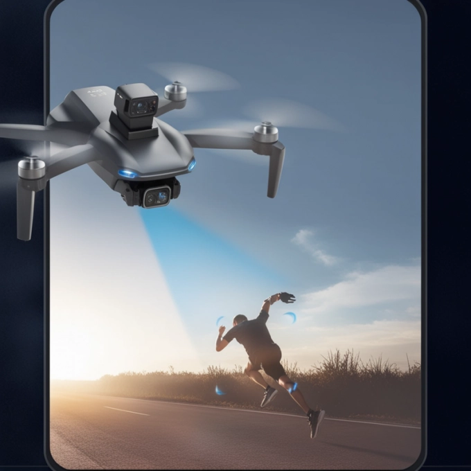 Dron AERIUM MAX 108 LASER 4K Dual Camera GPS - 3 baterie