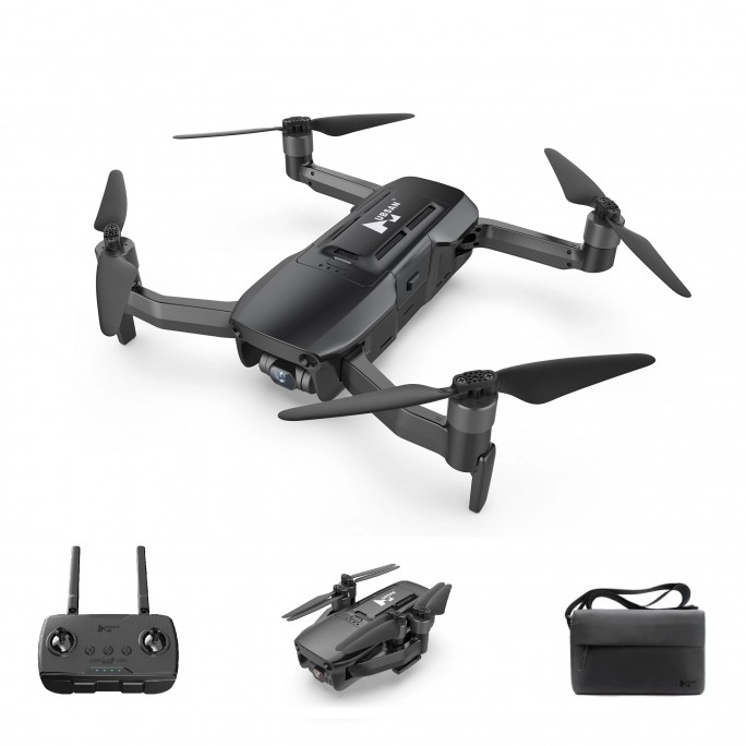 Dron AERIUM Hubsan Blackhawk 2 GPS 4K Combo černý - 2 baterie Dron AERIUM Hubsan Blackhawk 2 GPS 4K Combo černý - 2 baterie